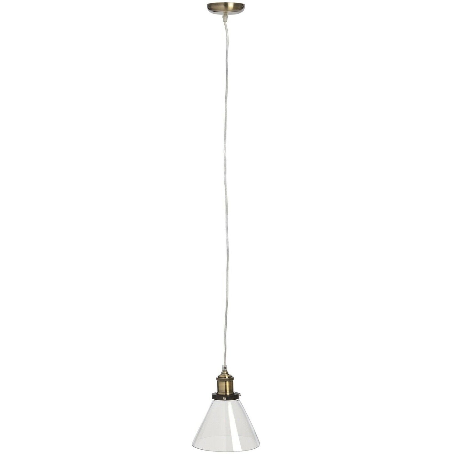 Glass Cone Pendant Lamp Ceiling lighting Home Decoration