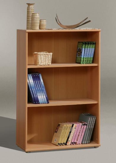 Beech Short Wide Bookcase