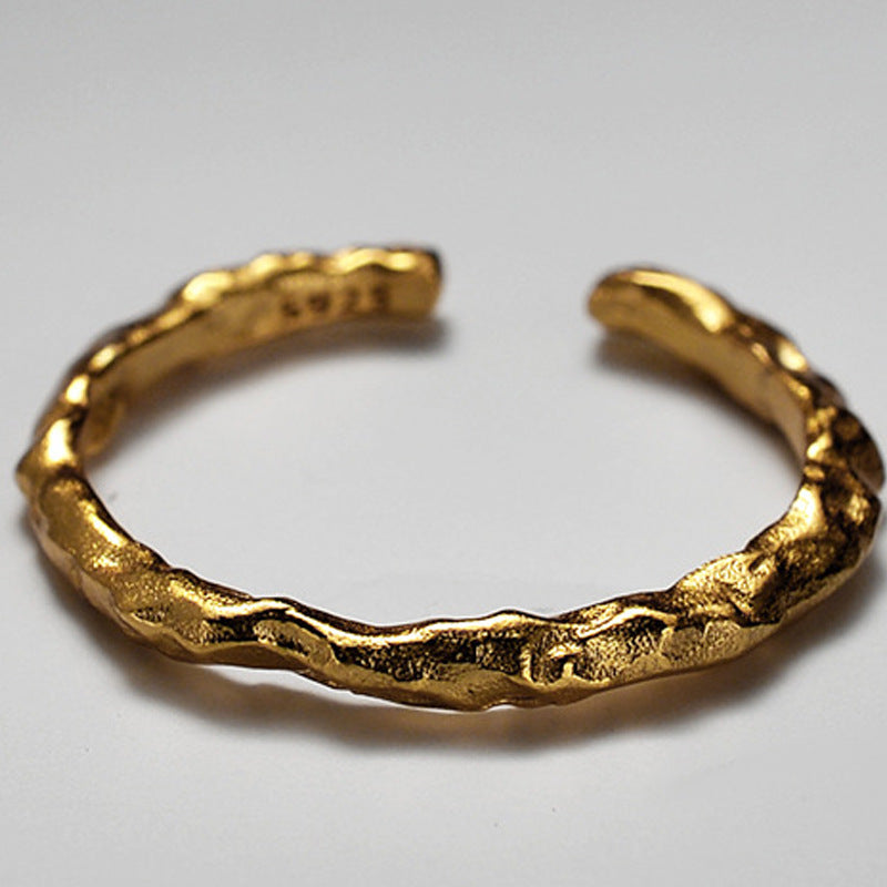 Thin Type Open Ring Mirror Finished Rings