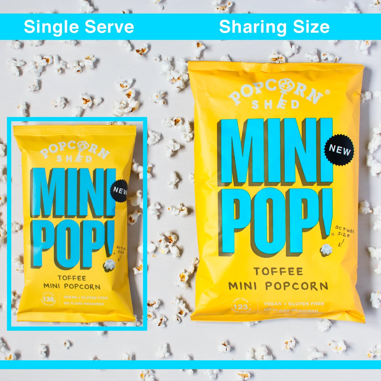 Popcorn Shed Toffee Mini Popcorn (24x28g)