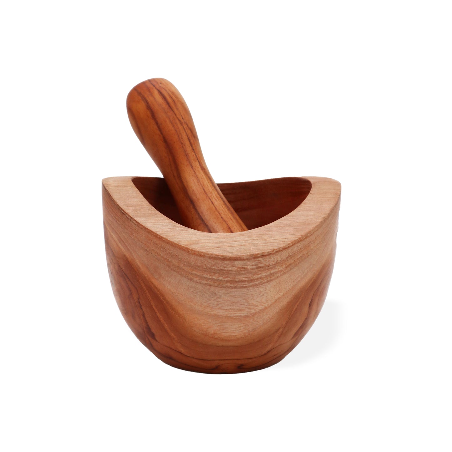 Medium Teak Pestal & Morter