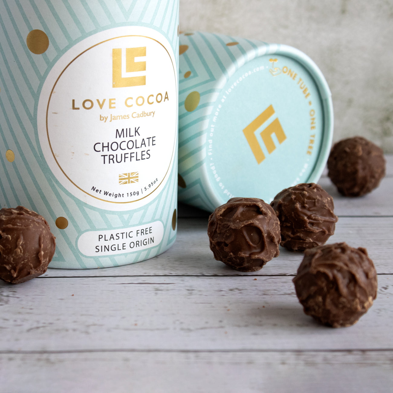 Love Cocoa Milk Chocolate Truffles (150g)