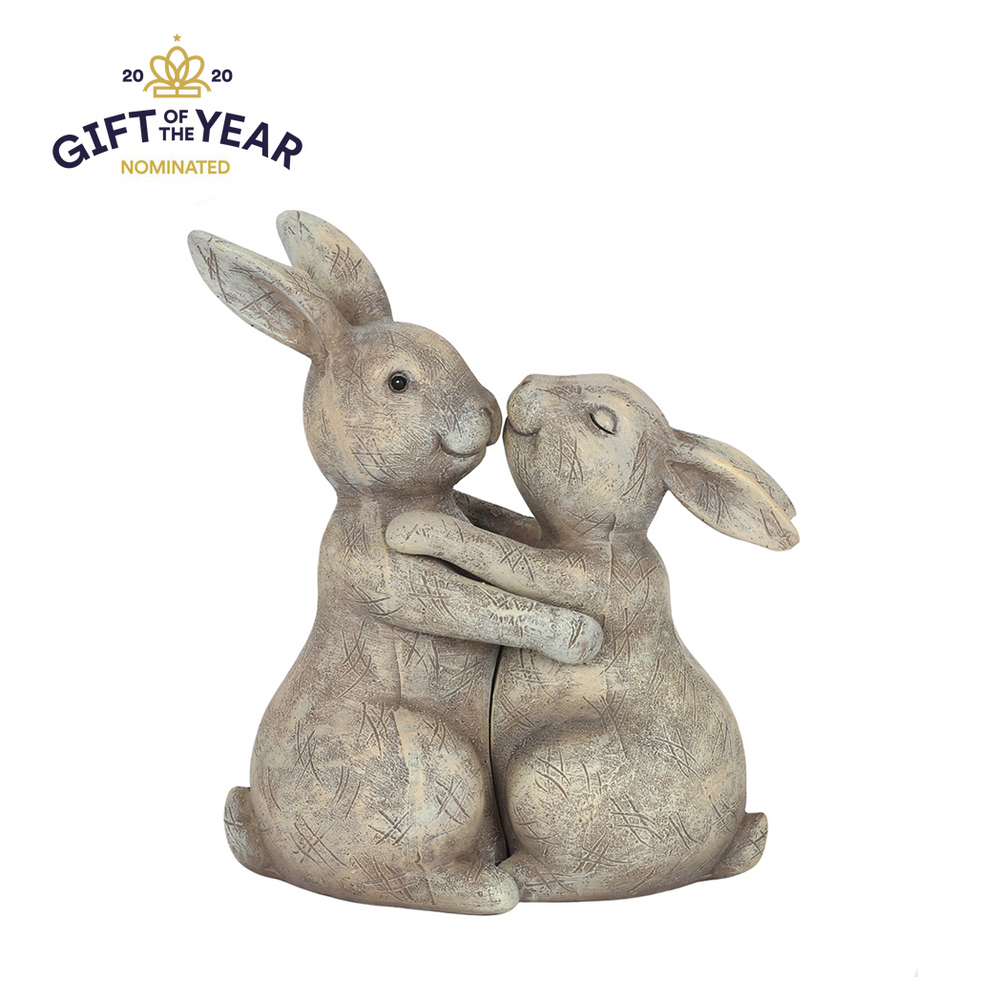 You Make My Heart Thump Bunny Ornament