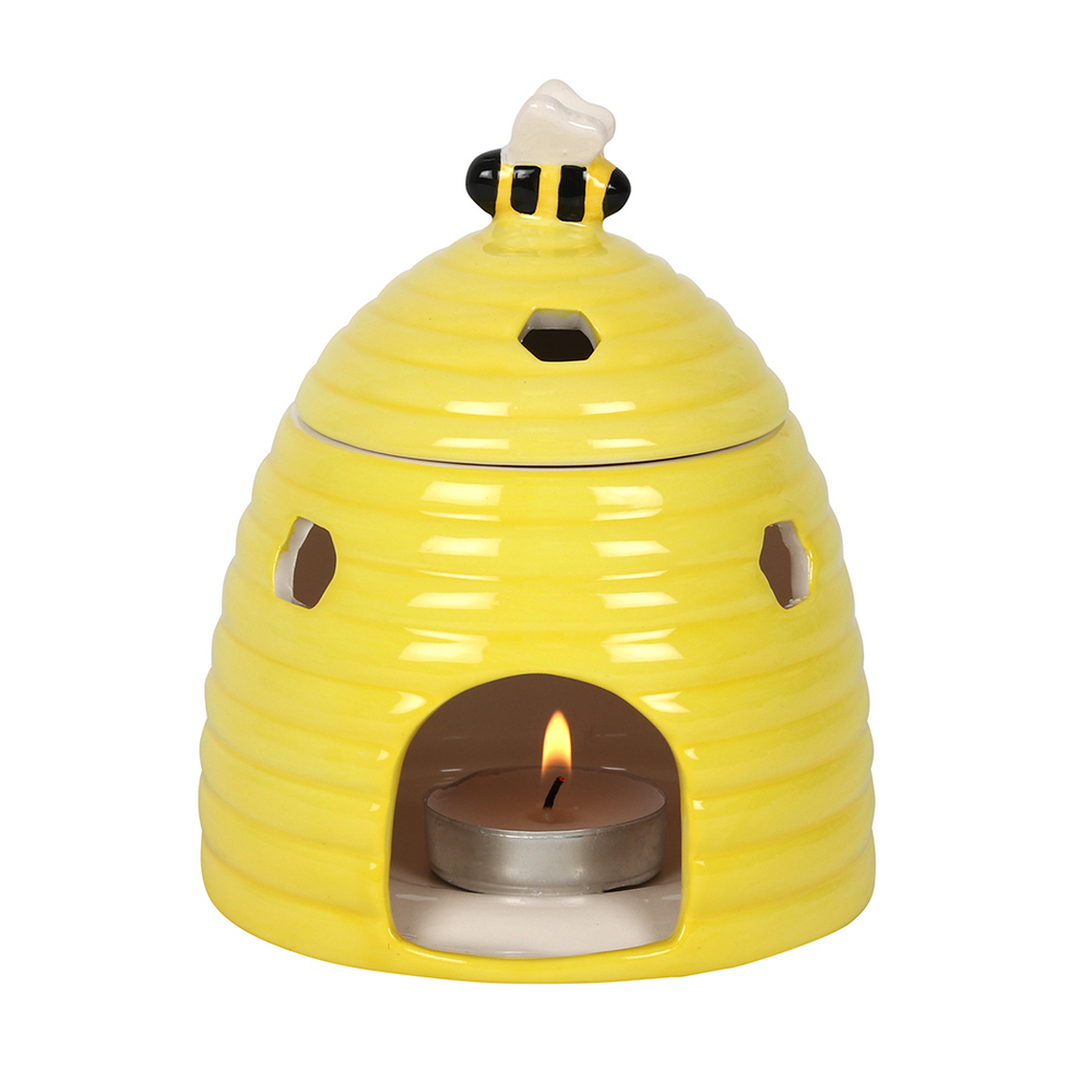 Yellow Beehive Oil Burner