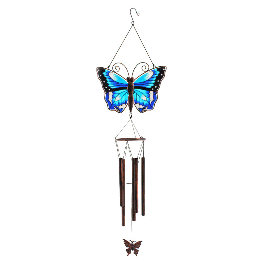 Blue Butterfly Windchime
