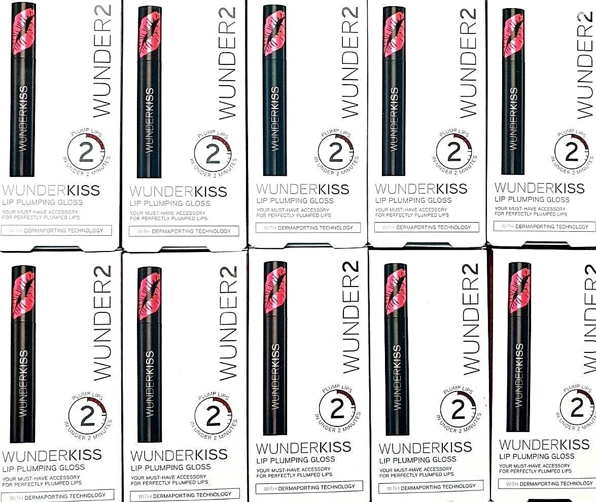 Wunderkiss Lip Plumping Clear Gloss
