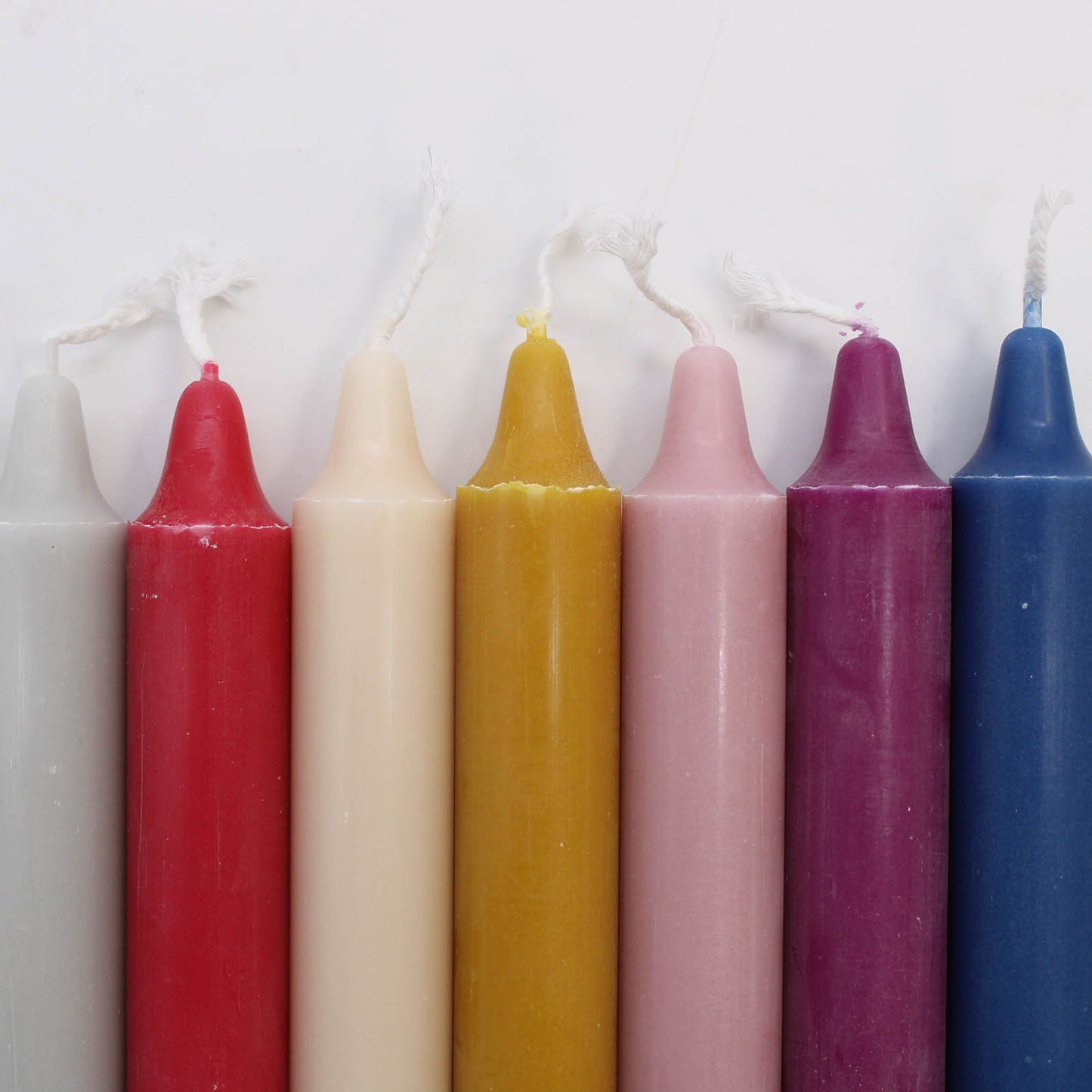 Pure Natural Wax Dinner Candle ( Pack of 4 ) - White