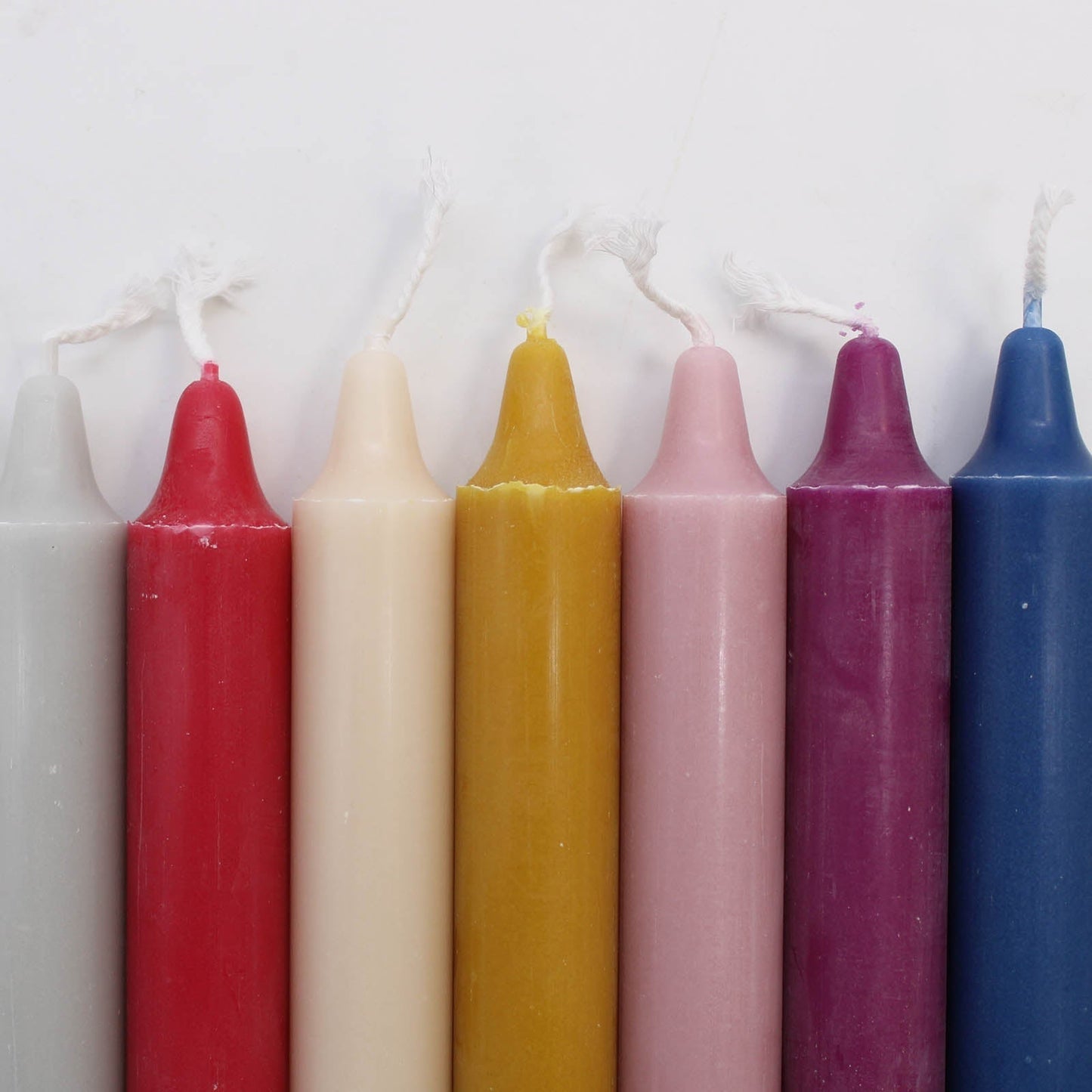 Pure Natural Wax Dinner Candle ( Pack of 4 ) - Rose