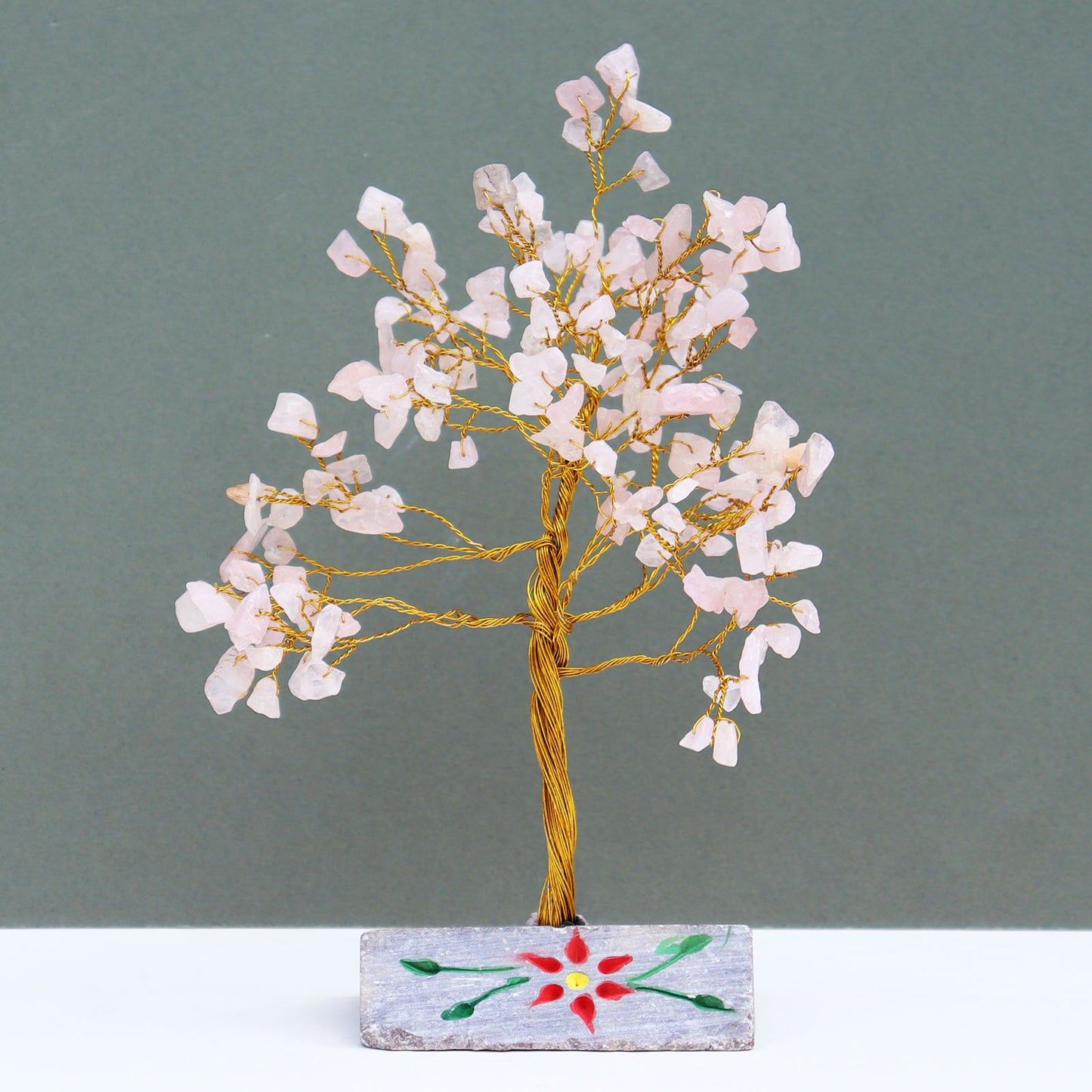 Rose Quartz - Indian Gemstone Tree