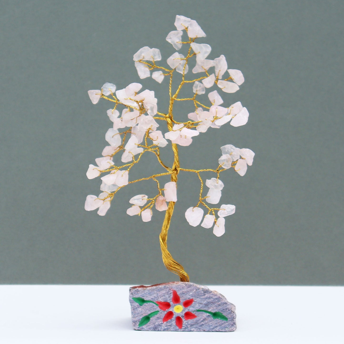 Rose Quartz - Indian Gemstone Tree