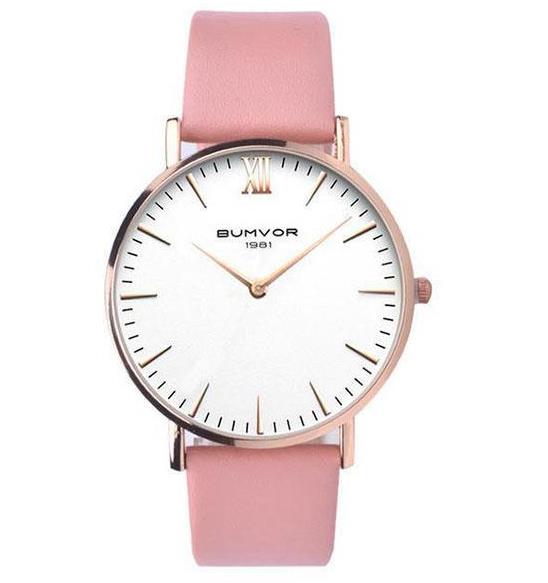 BUMVOR Watches Women Fashion Watch 2018 Unisex Watches Rose Gold Silver Lady Clock Men Relogio Masculino Horloge Orologi Donna