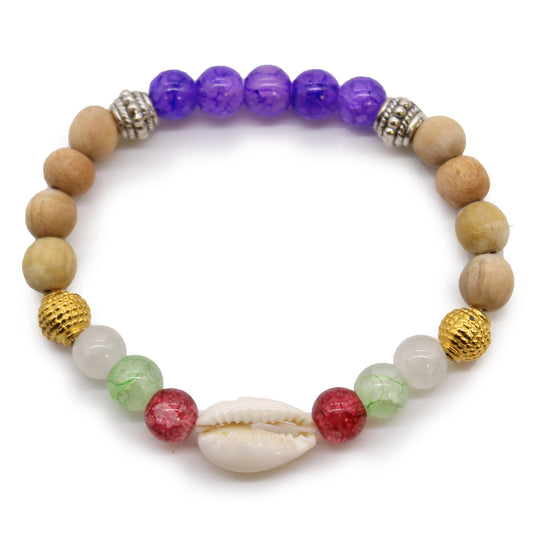 Tri Hita Karana Bangle - Sea Shell
