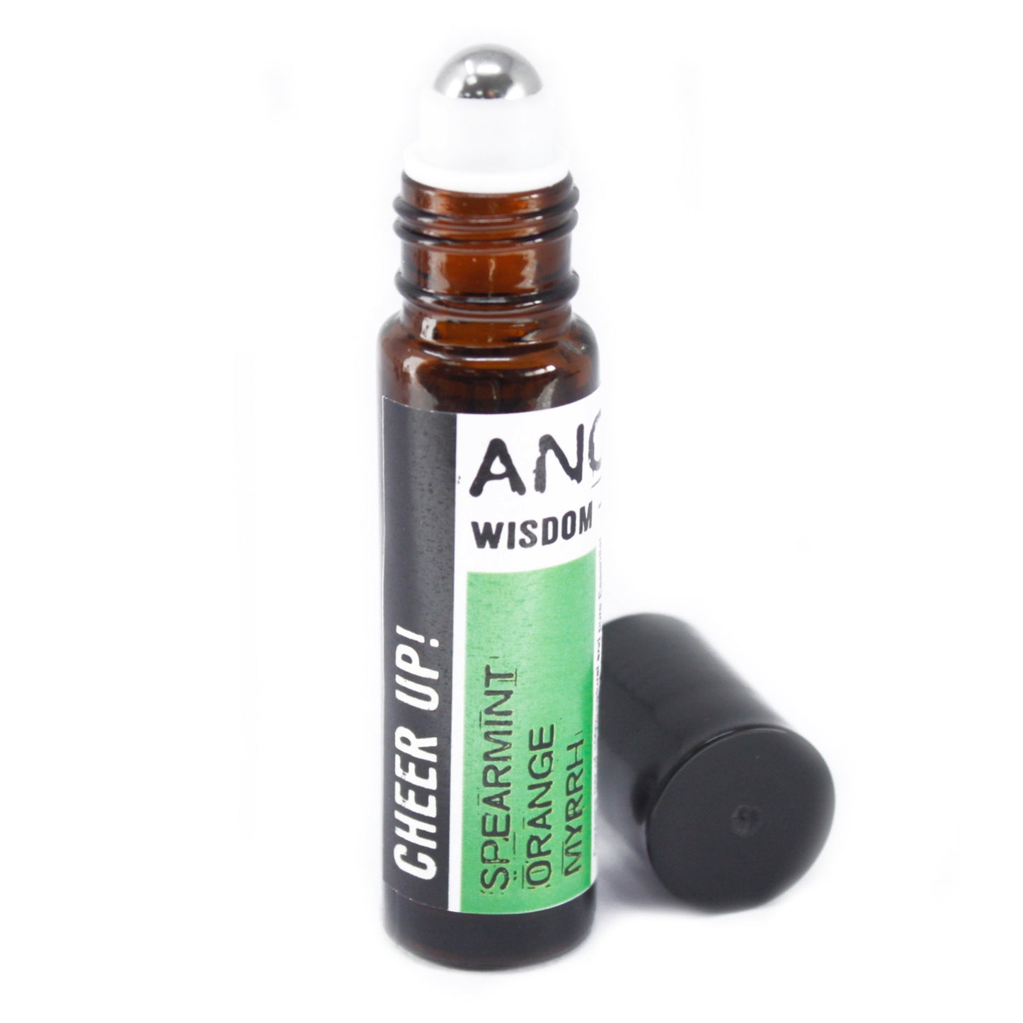 Cheer Up! - Spearmint , Orange and Myrrh 10ml Roll On Essential Oil Blend