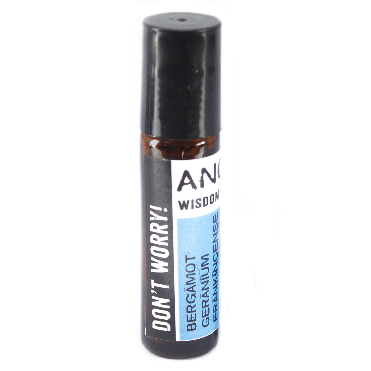 Don't Worry ! - Bergamot , Geranium and Frankincense 10ml Roll On Essential Oil Blend