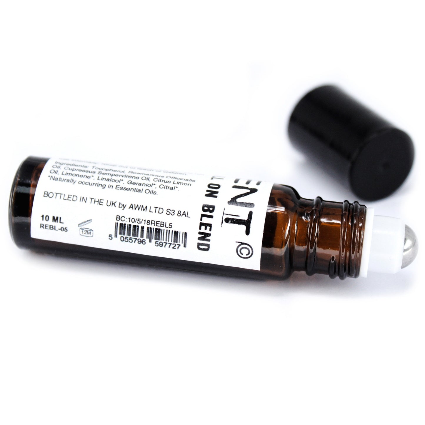 Don't Worry ! - Bergamot , Geranium and Frankincense 10ml Roll On Essential Oil Blend
