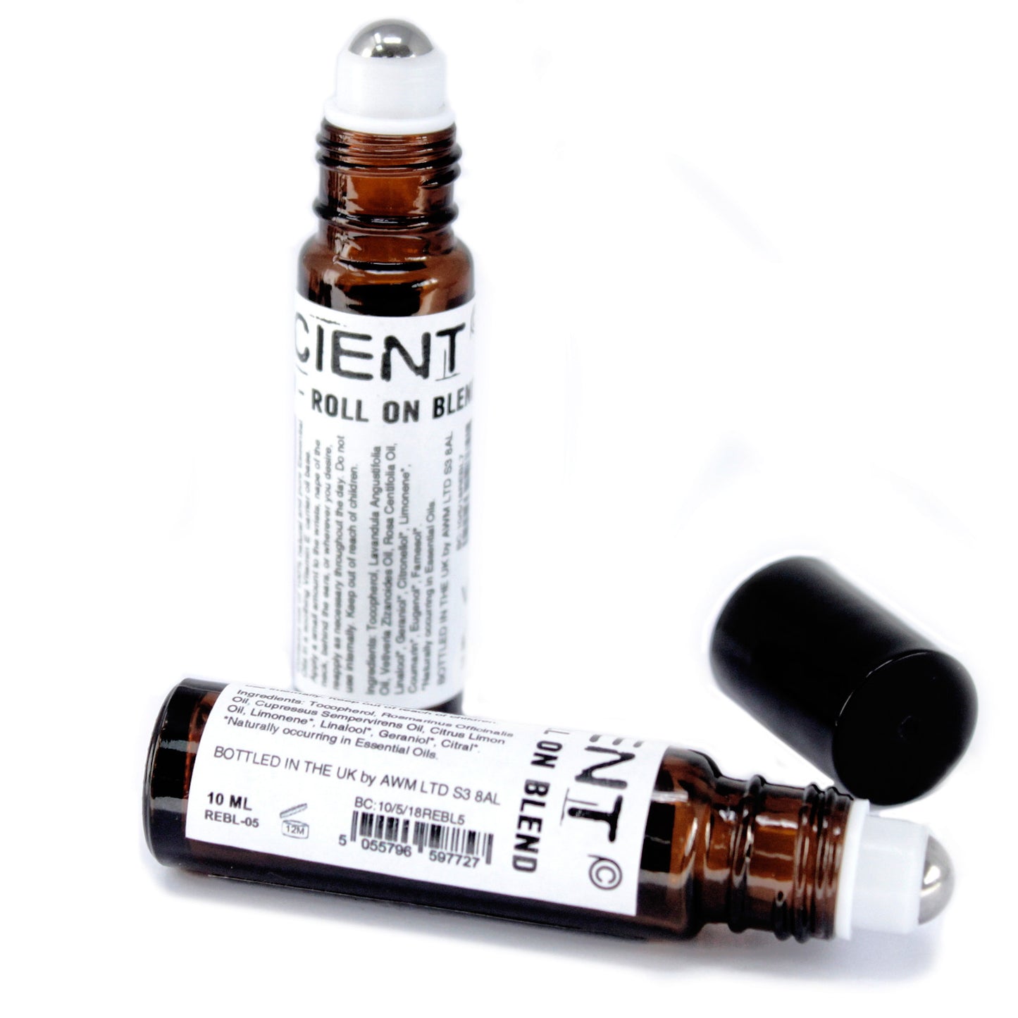 Don't Worry ! - Bergamot , Geranium and Frankincense 10ml Roll On Essential Oil Blend