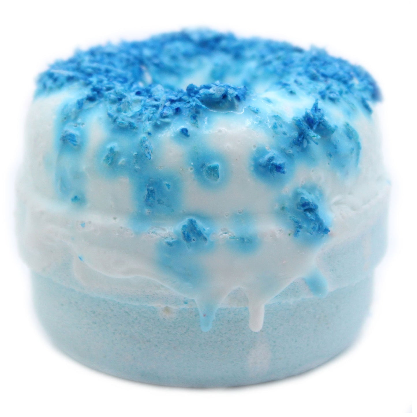 Blue Brush Donut Bath Bomb