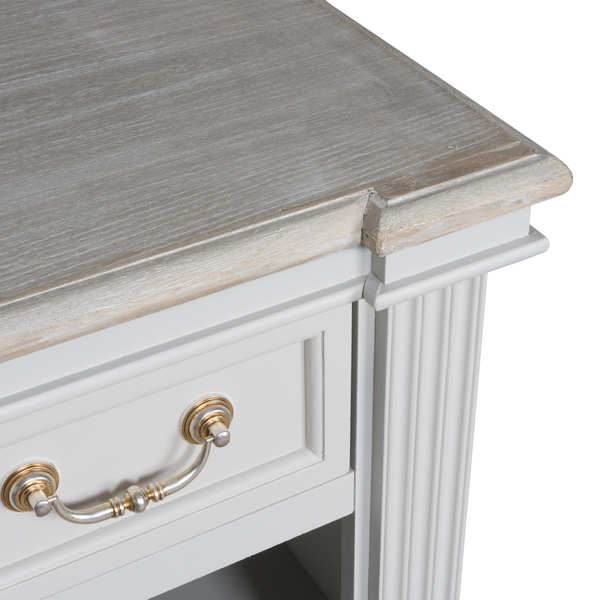 BLANC - Four Drawer Low Bookcase