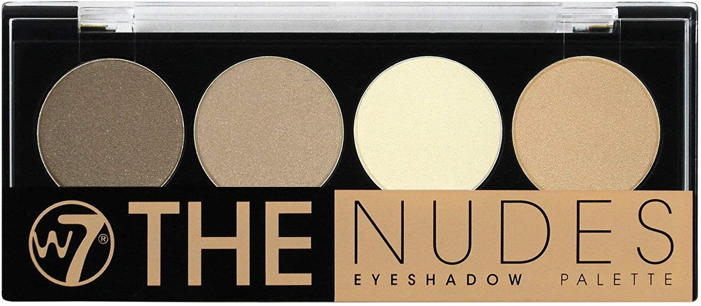 W7 The Nudes Four Shade Eyeshadow Palette
