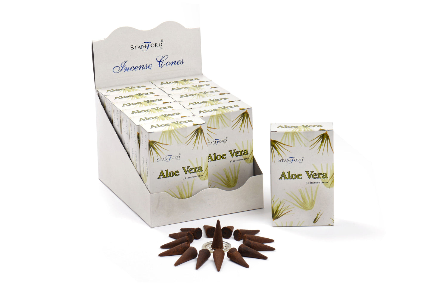 Stamford Incense Cones - Aloe Vera
