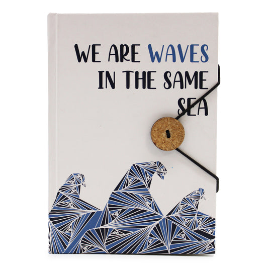 Waves in the same sea 200 page Notebook