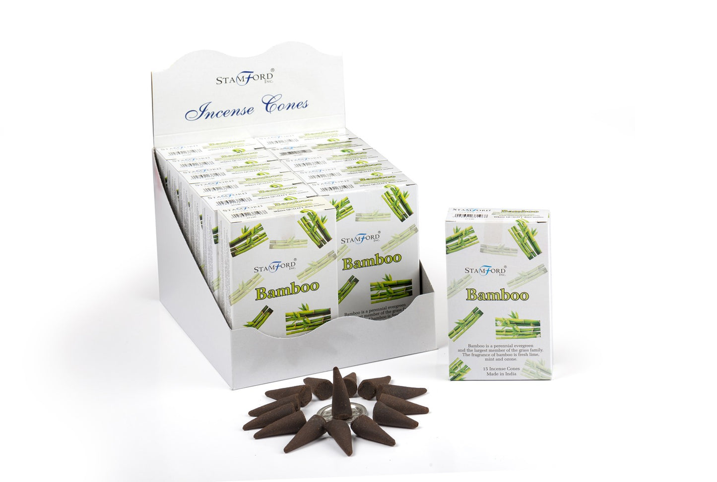 Stamford Incense Cones - Bamboo