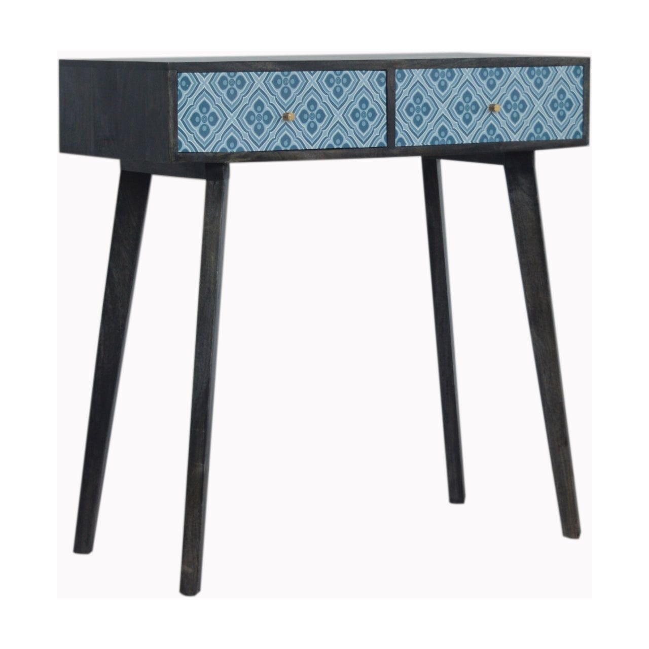 LOCKET - Two Drawer Mango Wood Console Table
