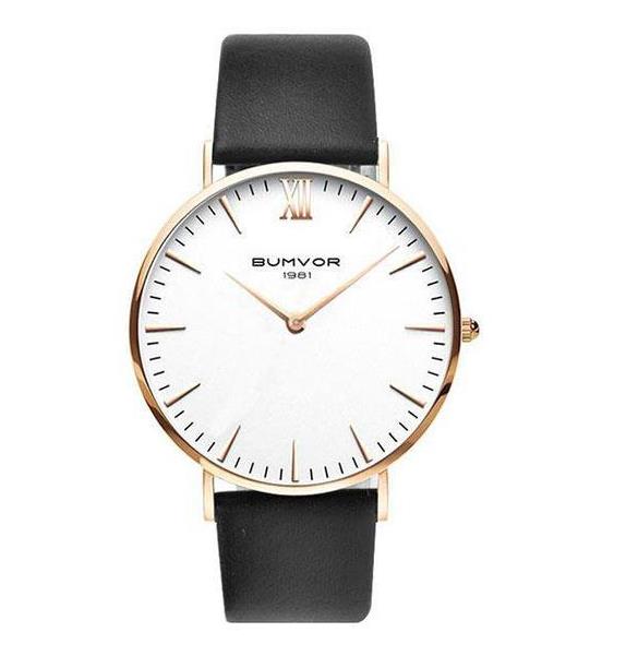 BUMVOR Watches Women Fashion Watch 2018 Unisex Watches Rose Gold Silver Lady Clock Men Relogio Masculino Horloge Orologi Donna