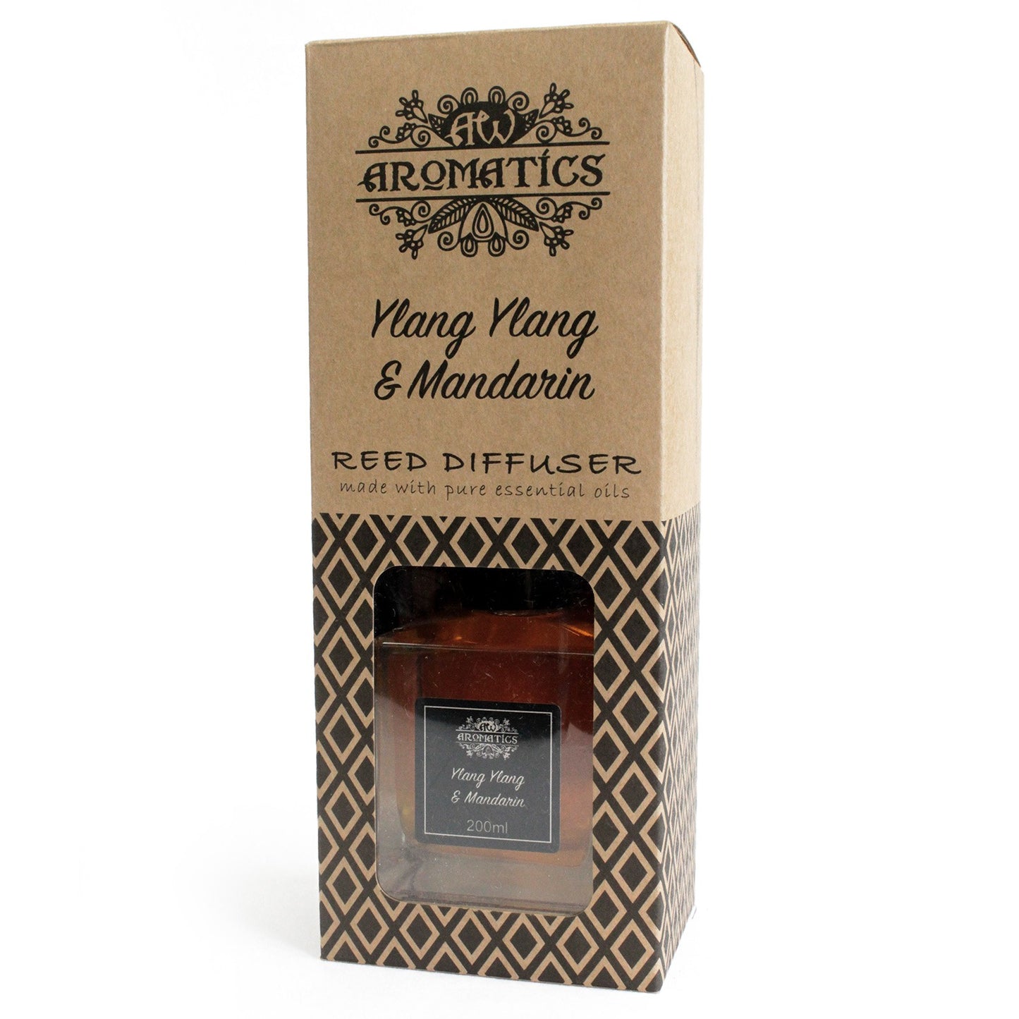 Ylang Ylang & Mandarin Essential Oil Reed Diffuser - 200ml