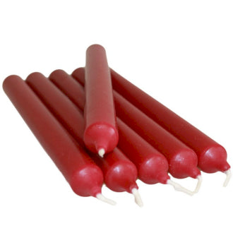 5x Dinner Candles - Bordeaux