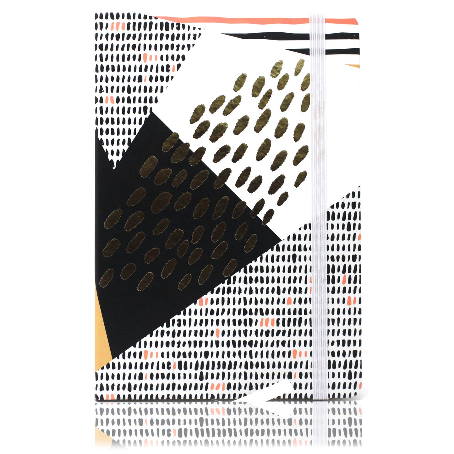 A5 Notebooks - Assorted Designs - Golden Abstract