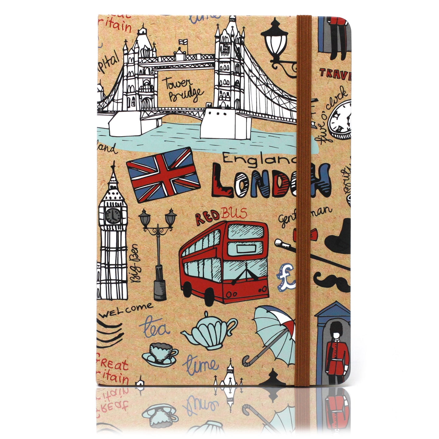 A5 Notebook - Assorted Designs - Travel