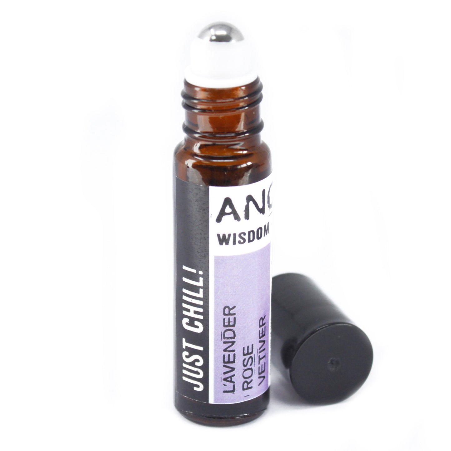 Just Chill ! Lavender , Rose and Vetiver- 10ml Roll On Essential Oil Blend