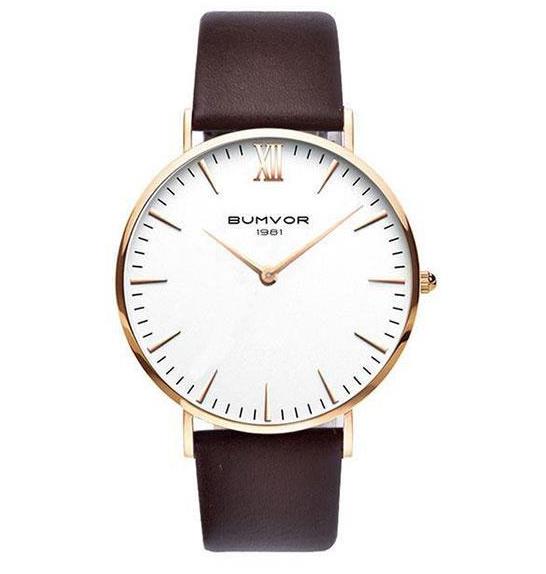 BUMVOR Watches Women Fashion Watch 2018 Unisex Watches Rose Gold Silver Lady Clock Men Relogio Masculino Horloge Orologi Donna
