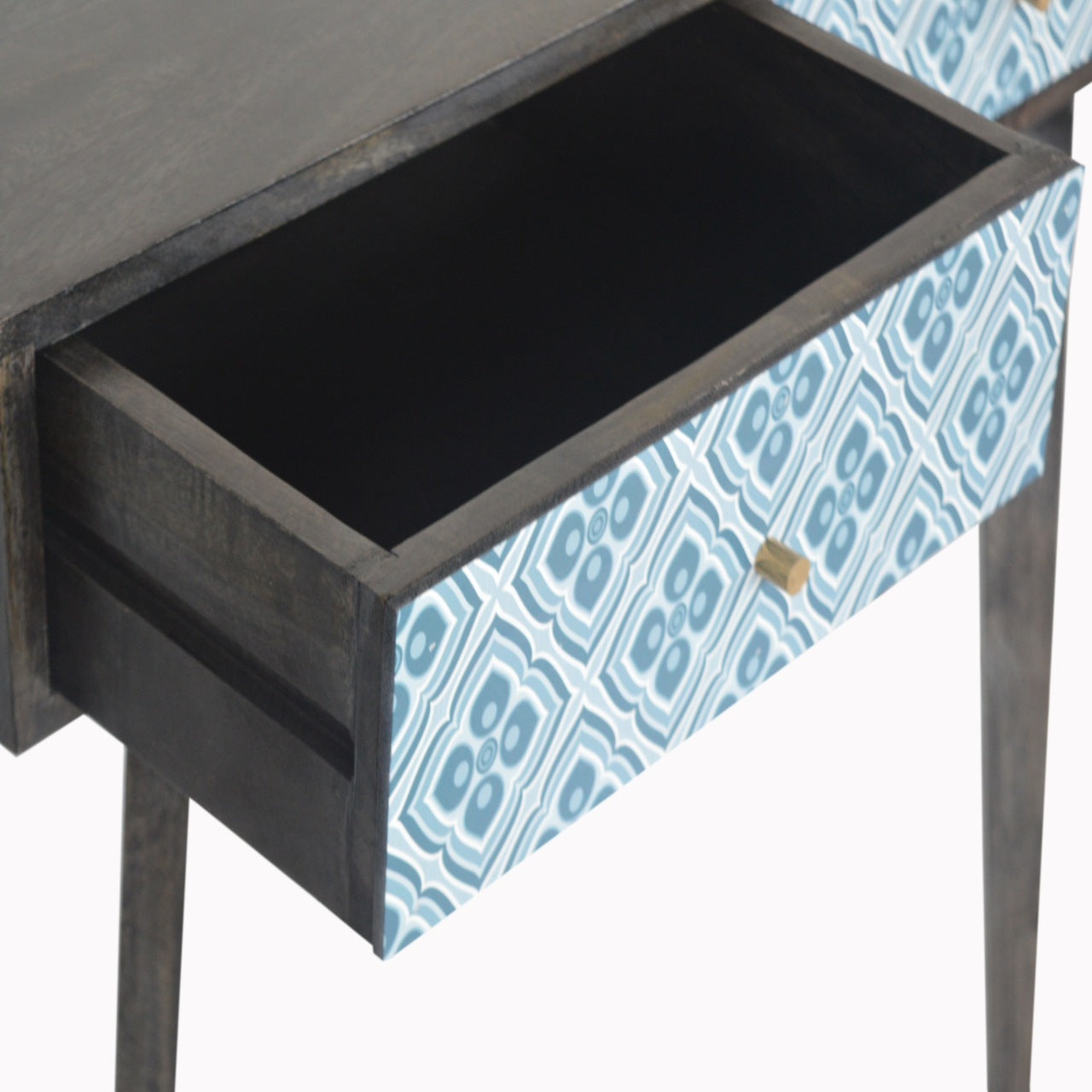 LOCKET - Two Drawer Mango Wood Console Table