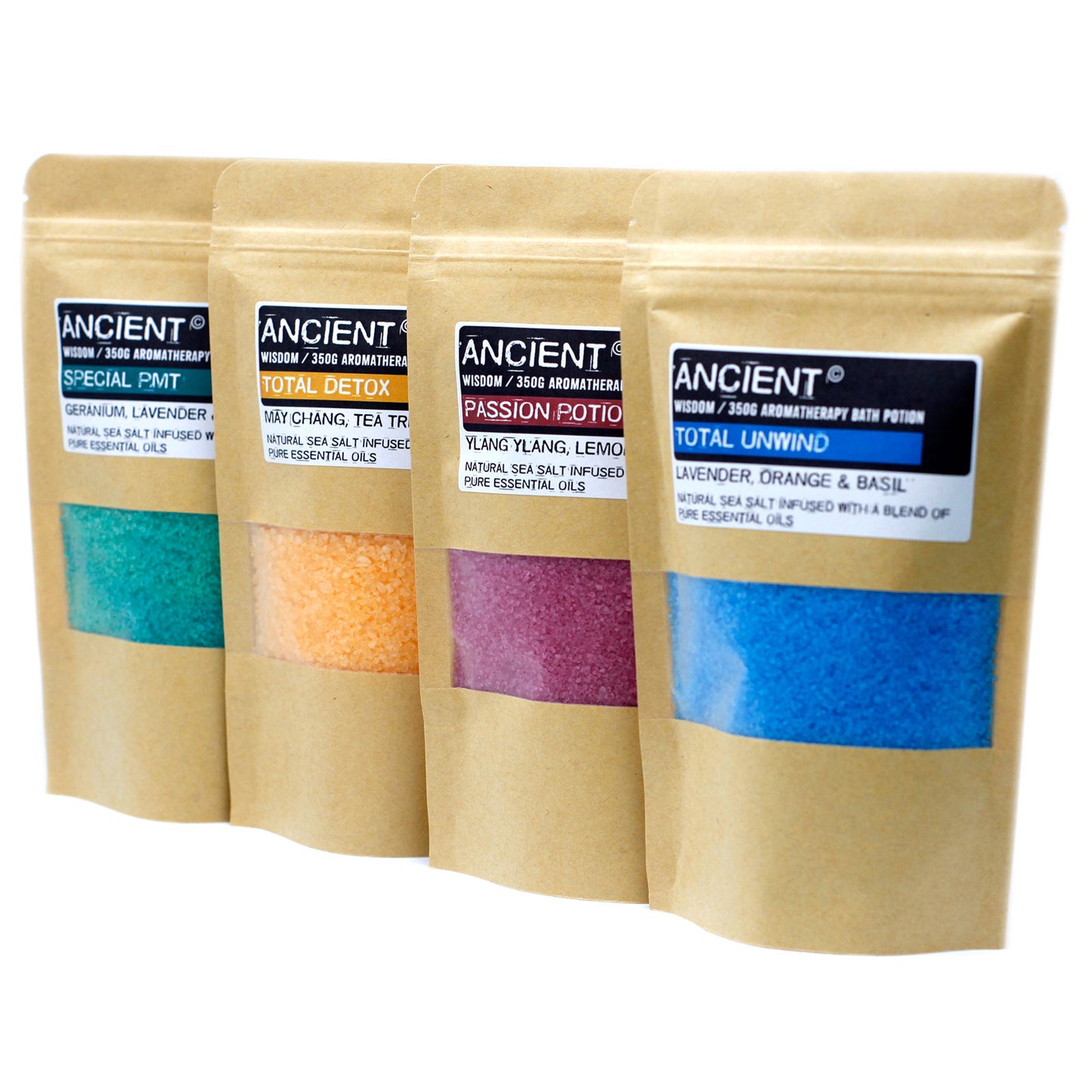 Bath Potion in Kraft Bag 350g - Stress Buster