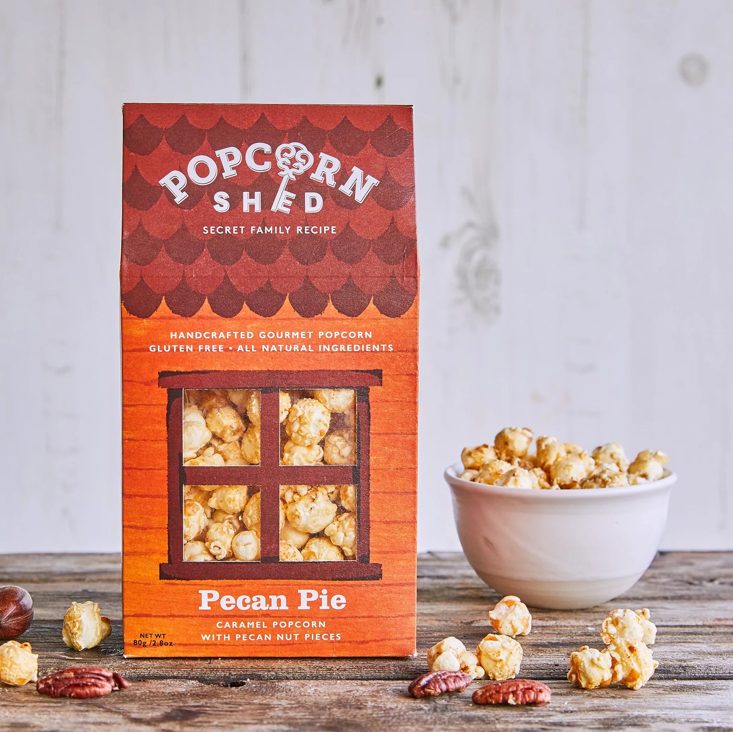Popcorn Shed Pecan Pie Gourmet Popcorn Shed (80g)