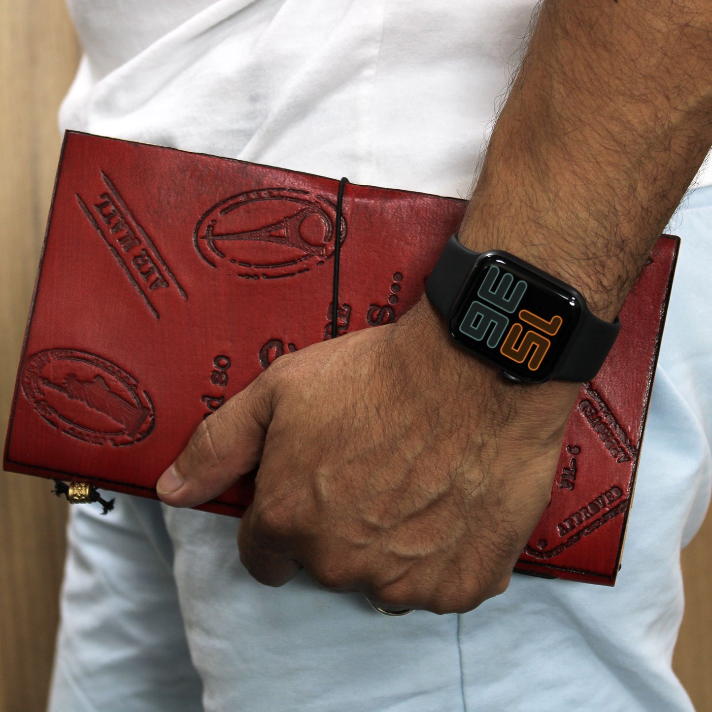 Handmade Leather Journal - If a Story is in You - Green
