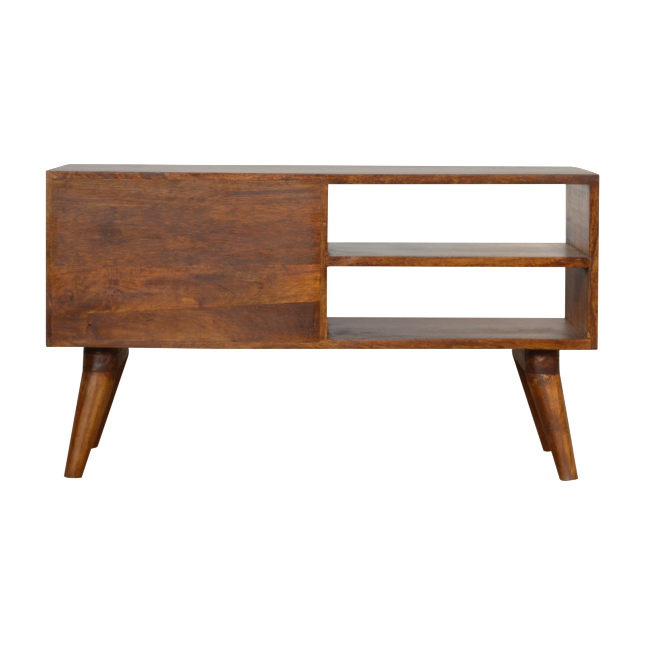 Two Drawer Chestnut Media Unit