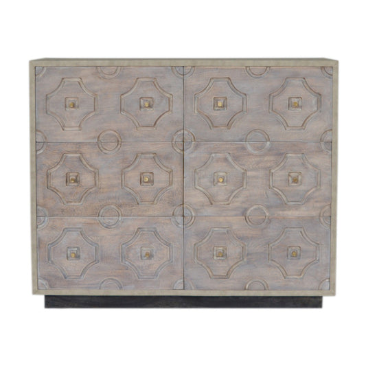 FIVE STAR -  6 Drawer Mango Wood Chest