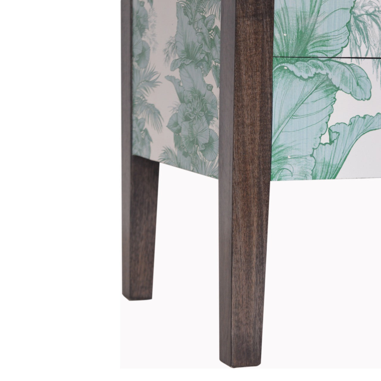 JUNGLE - Three Drawer Mango Wood Tropical Bedside