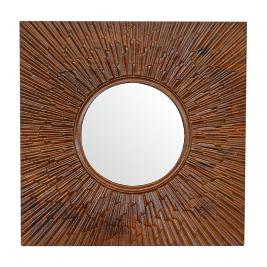 SPARTAN - Mango Wood Chestnut Mirror