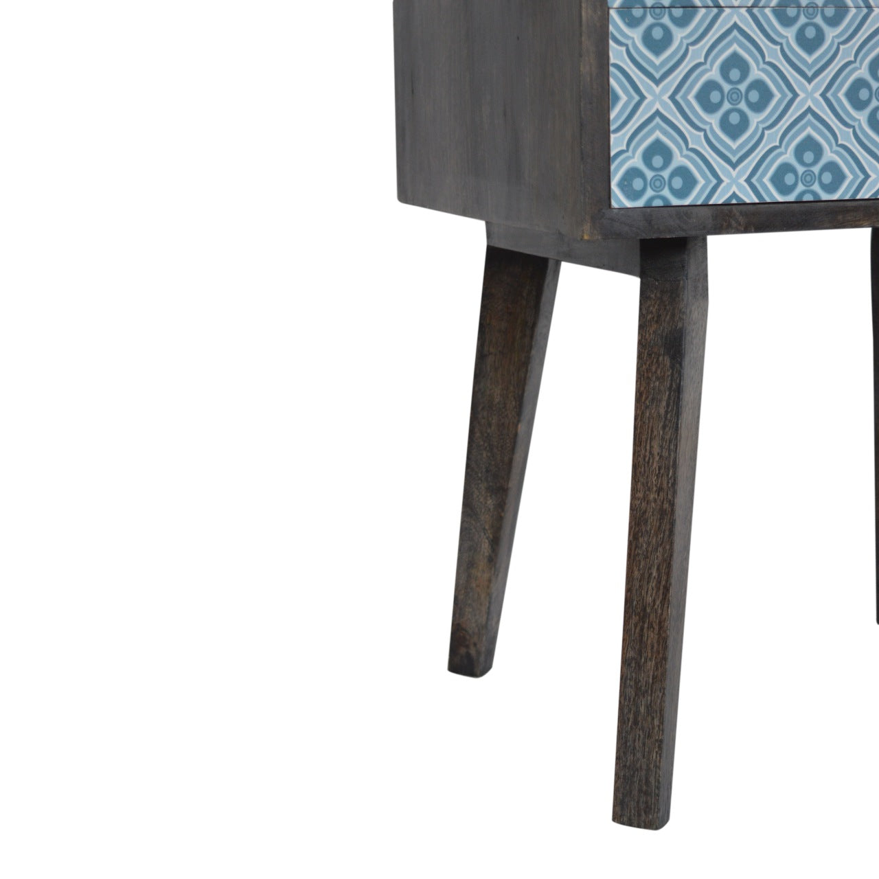 LOCKET - Three Drawer Mango Wood Bedside