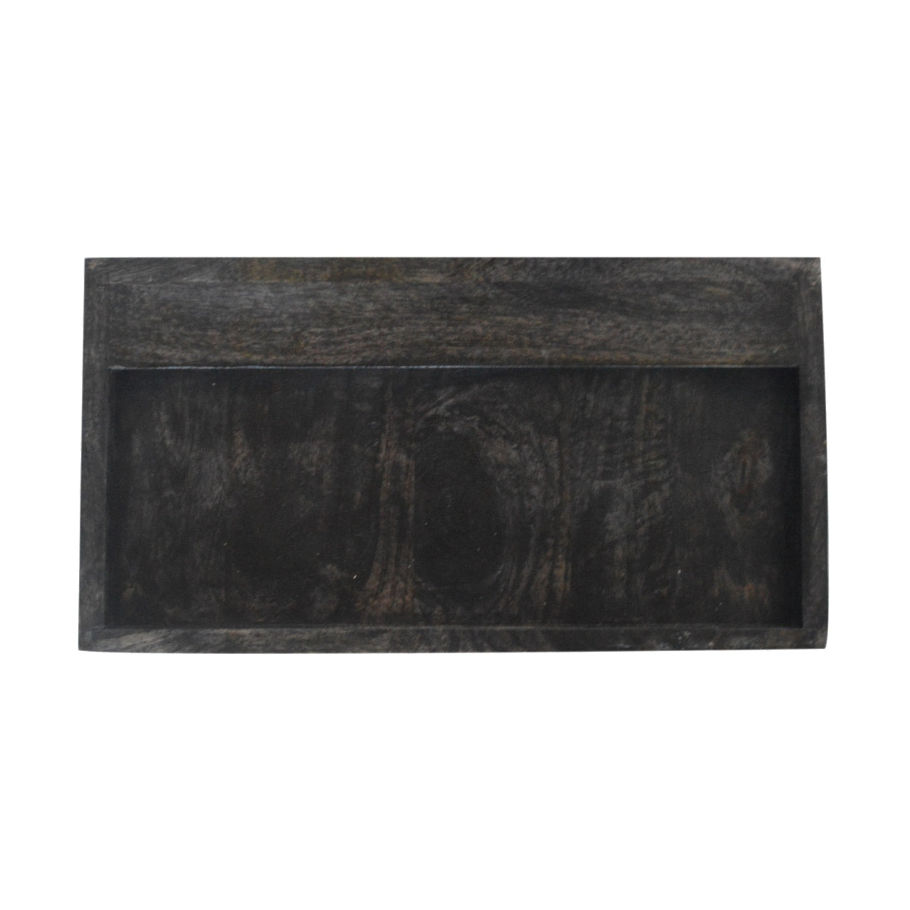 LOCKET - Two Drawer Mango Wood Wall Mounted Bedside