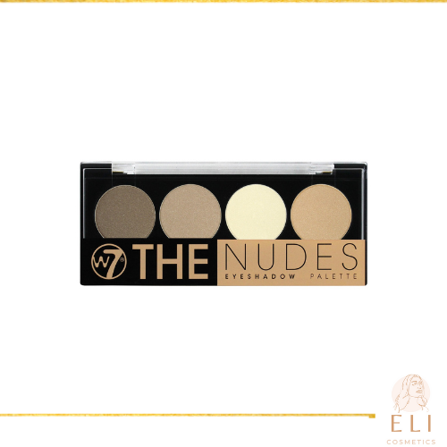 W7 The Nudes Four Shade Eyeshadow Palette