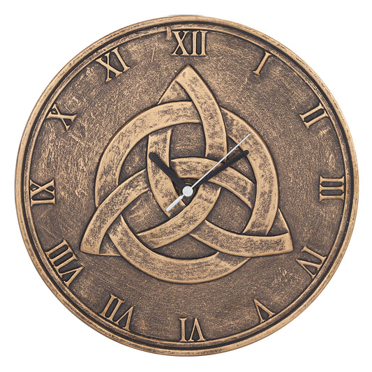 Terracotta Triquetra Clock  Help    Download Images