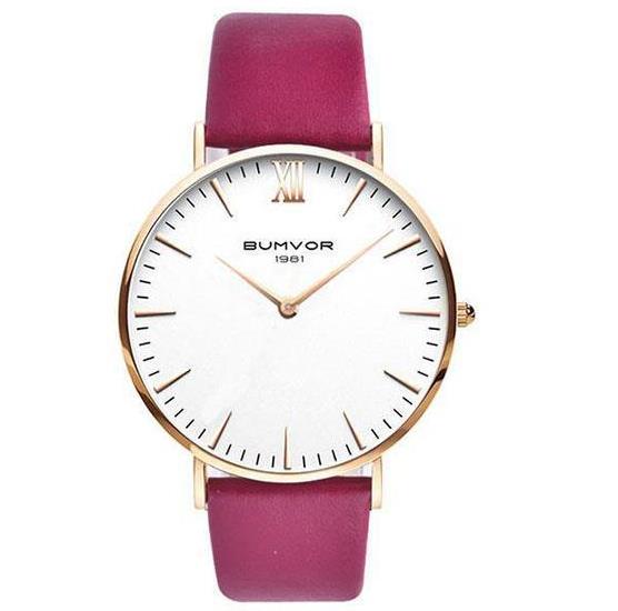BUMVOR Watches Women Fashion Watch 2018 Unisex Watches Rose Gold Silver Lady Clock Men Relogio Masculino Horloge Orologi Donna