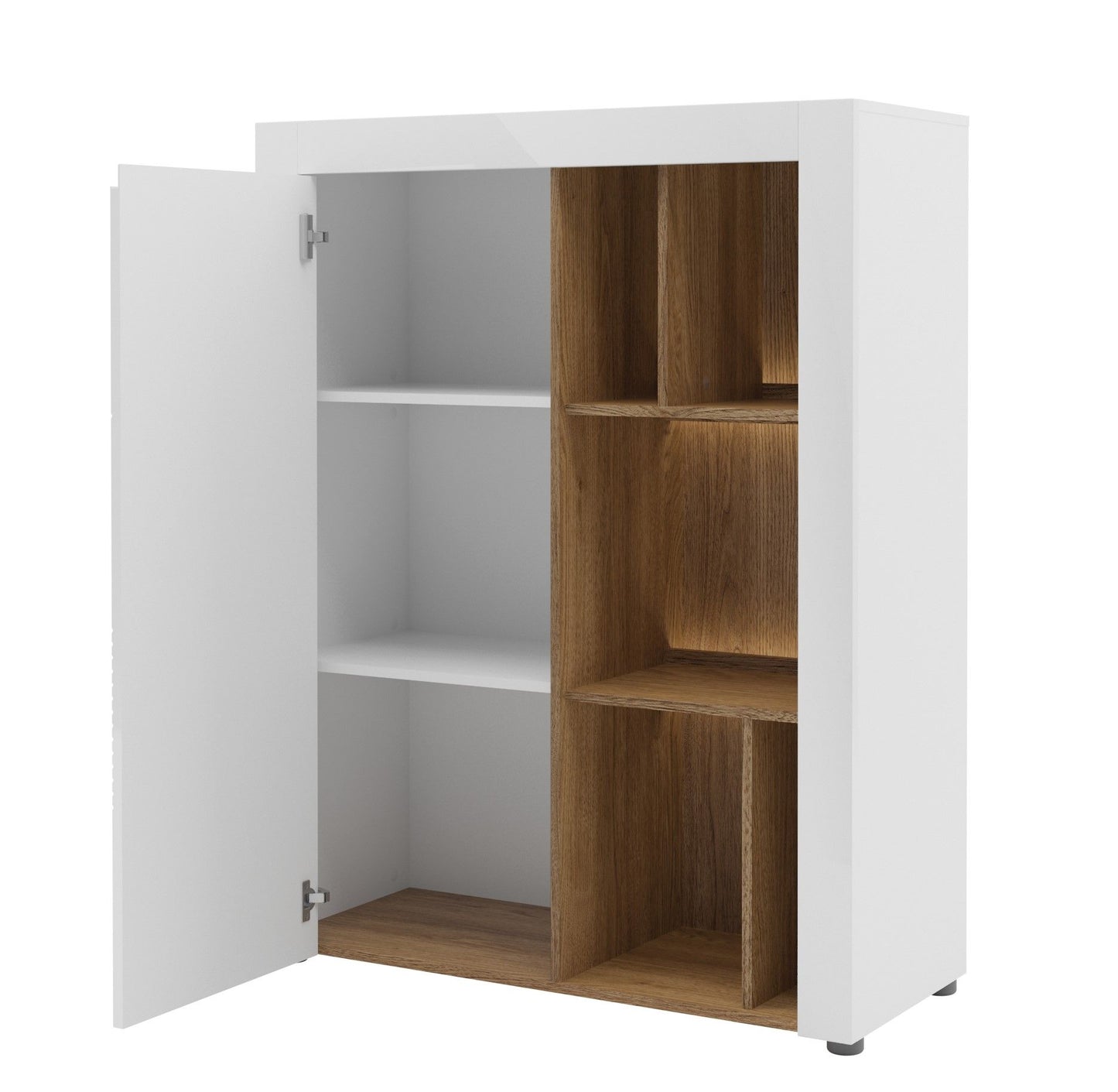 Tall Sideboard with Bookcase