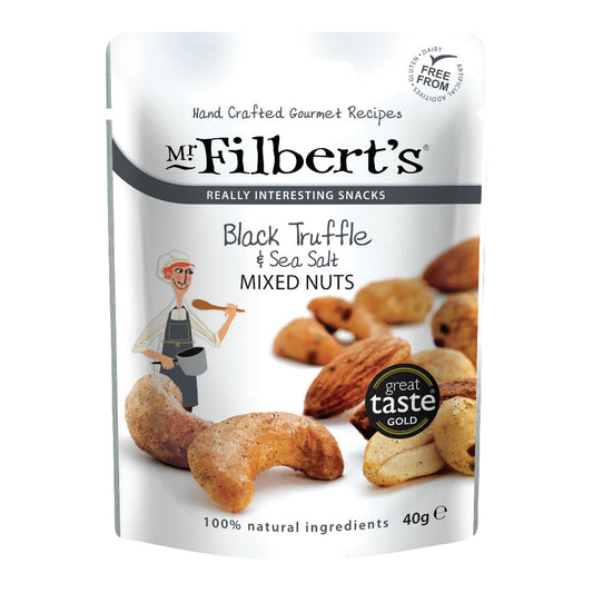 Mr Filbert's Black Truffle & Sea Salt Mixed Nuts (40g)
