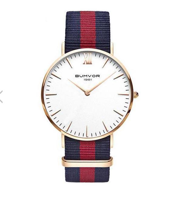 BUMVOR Watches Women Fashion Watch 2018 Unisex Watches Rose Gold Silver Lady Clock Men Relogio Masculino Horloge Orologi Donna
